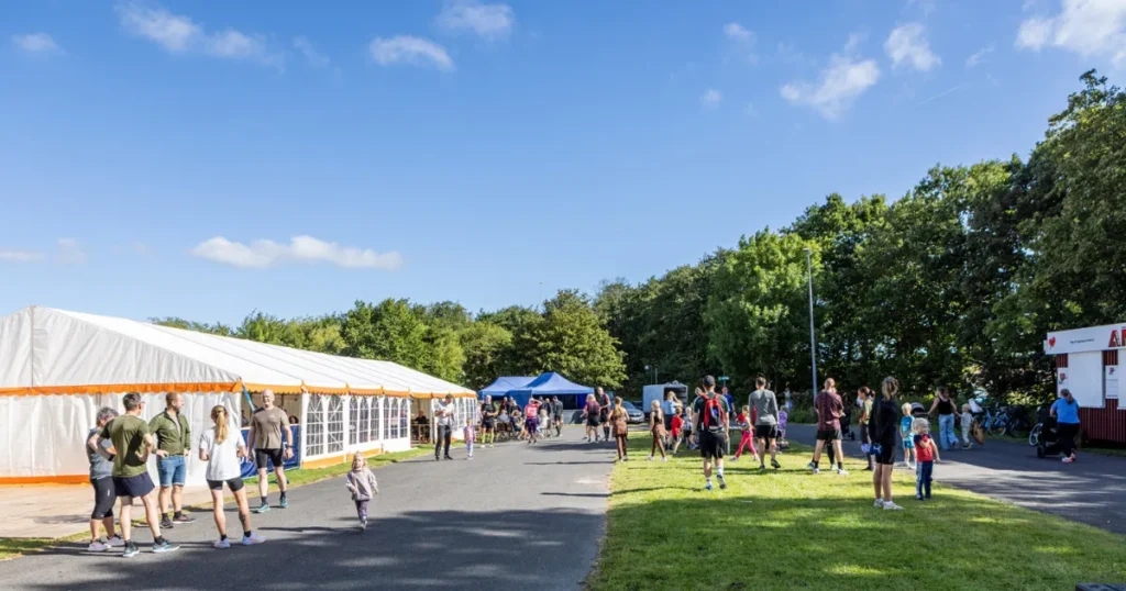 Tradition tro var Hindbærsnitteløbet søndag opvarmning til Ambufesten i Hobro