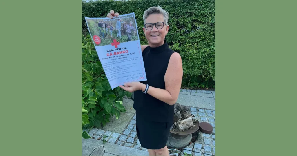 Røde Kors inviterer til gå-bankospil i Hadsund – Motion, hygge og banko i det fri søndag den 7. september