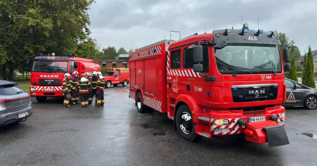 Mistanke om gaslækage – Beredskabet rykkede lynhurtigt ud til Als Kro