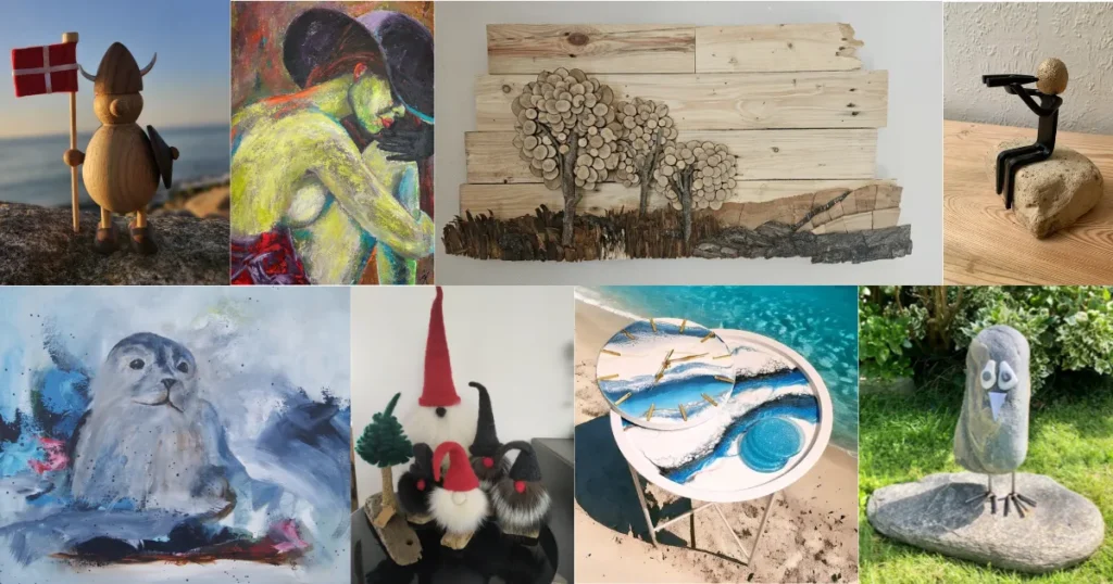 Kunst & Kreationer inviterer til farverig udstilling i Terndrup