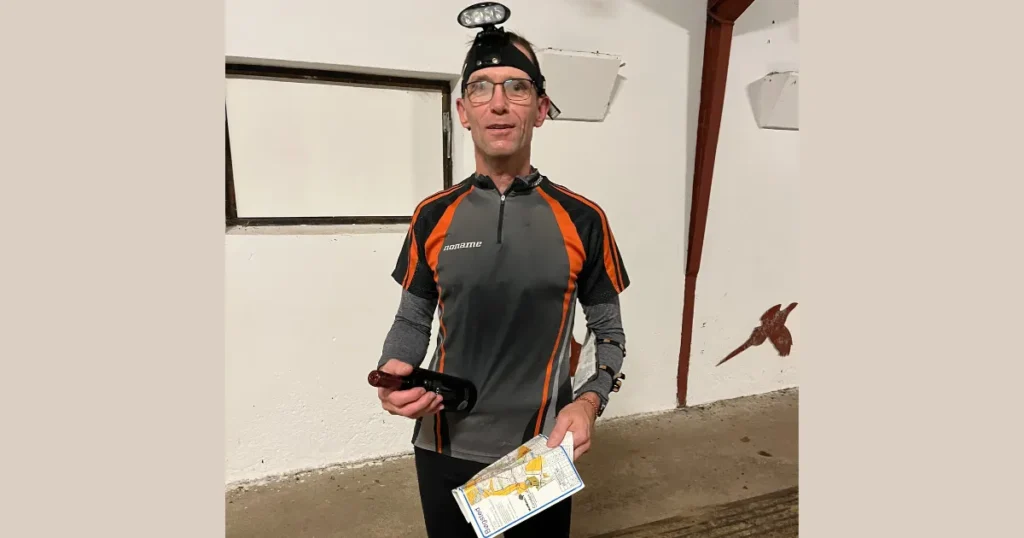 Jørgen Østergaard fra Mariager Fjord OK vandt nordjysk mesterskab i natløb