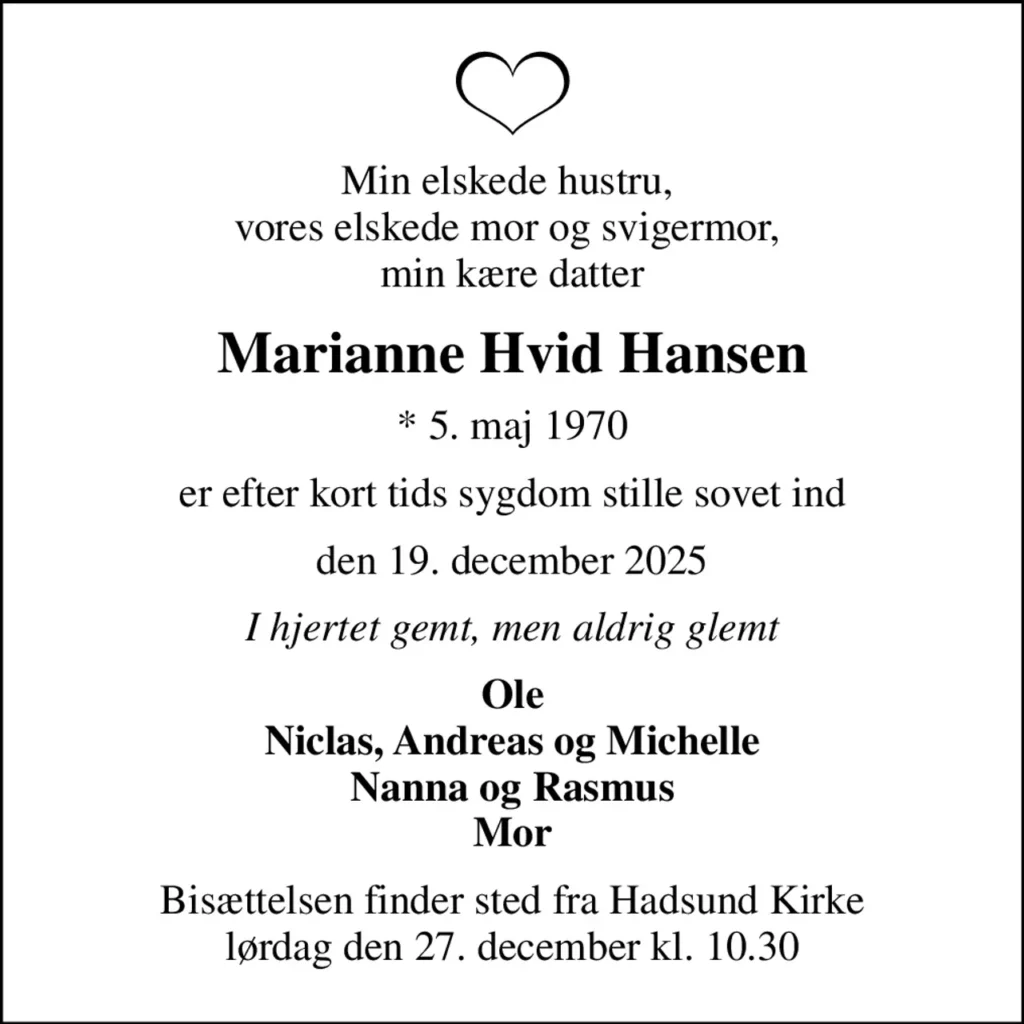 Marianne Hvid Hansen