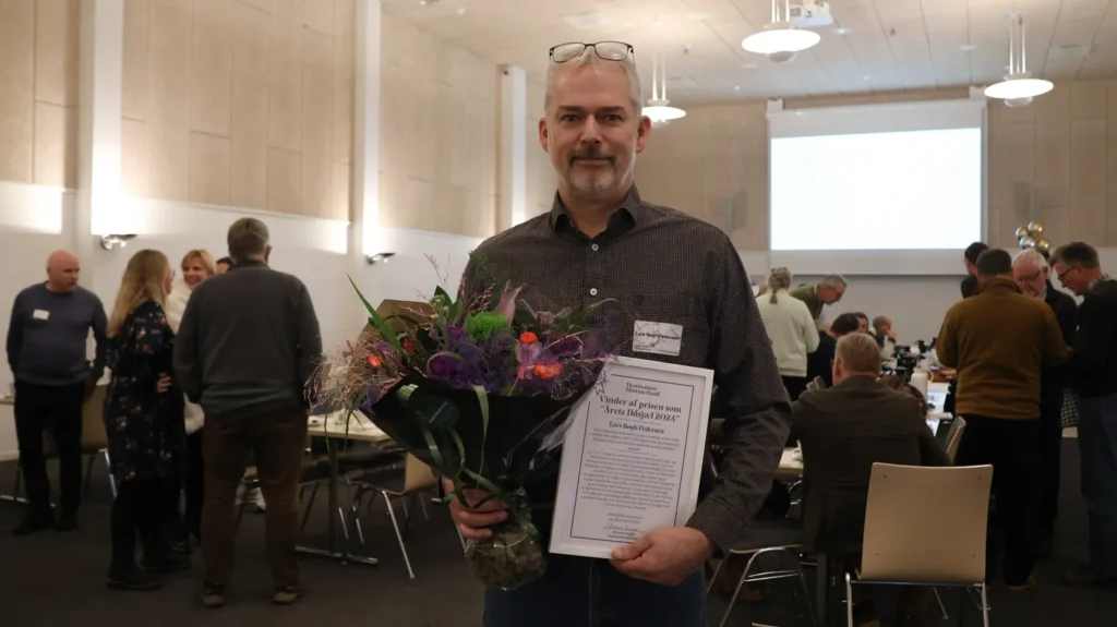 Nytaarskur 2025 Vinder af prisen som Aarets Ildsjael 2024