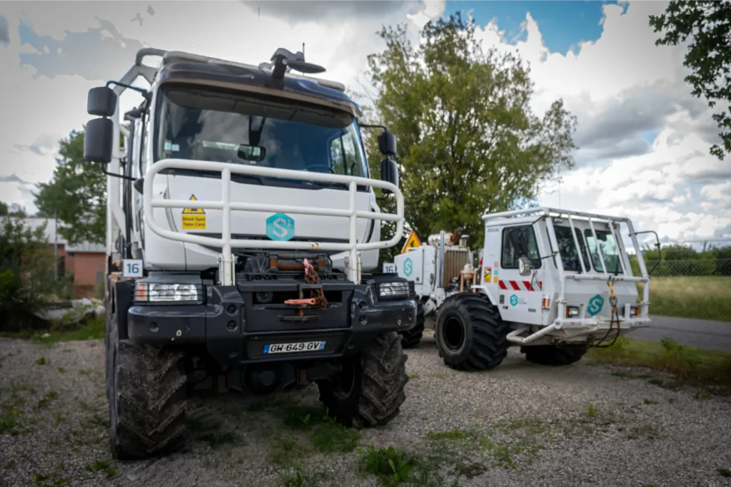 Vibrationslastbiler Harbor Energy