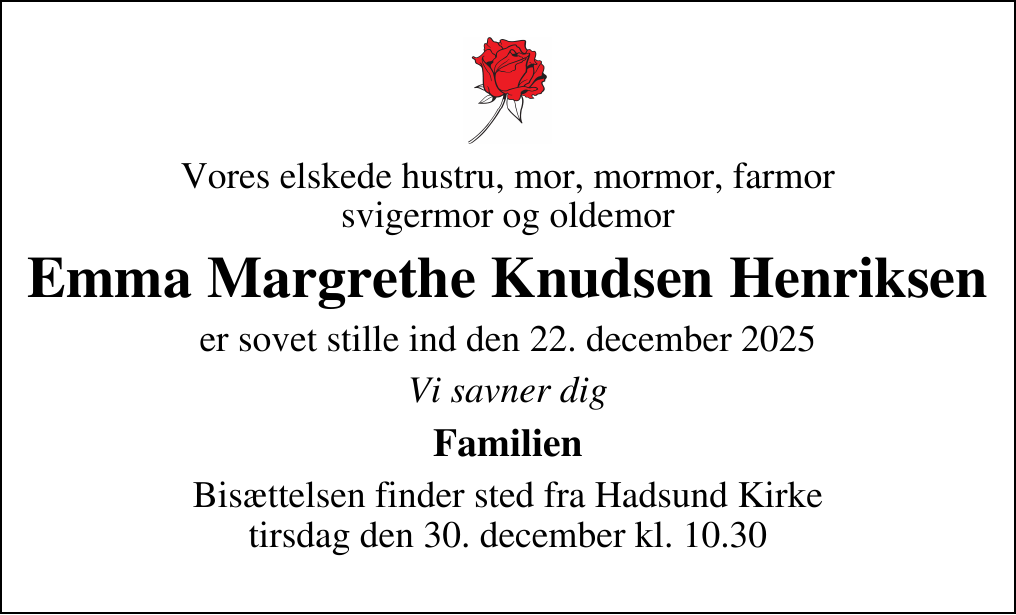 emma margrethe knudsen henriksen 1