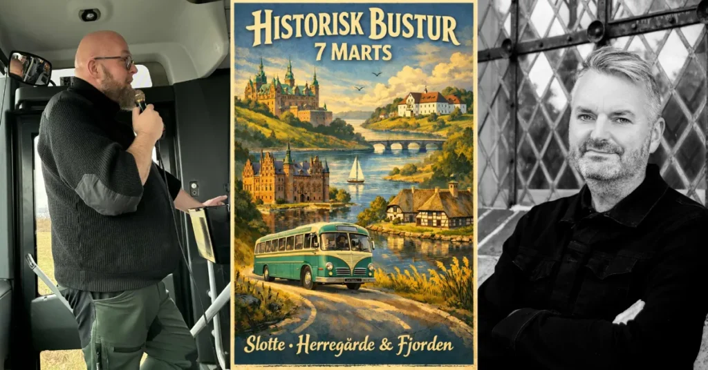 Historien på hjul – Bustur tager dig med gennem Mariager Fjords dramatiske historie