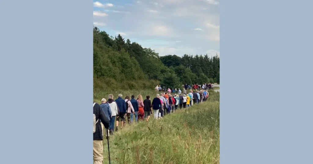 Fem gåture gav over 23.000 kroner til Julemærkehjemmet i Hobro