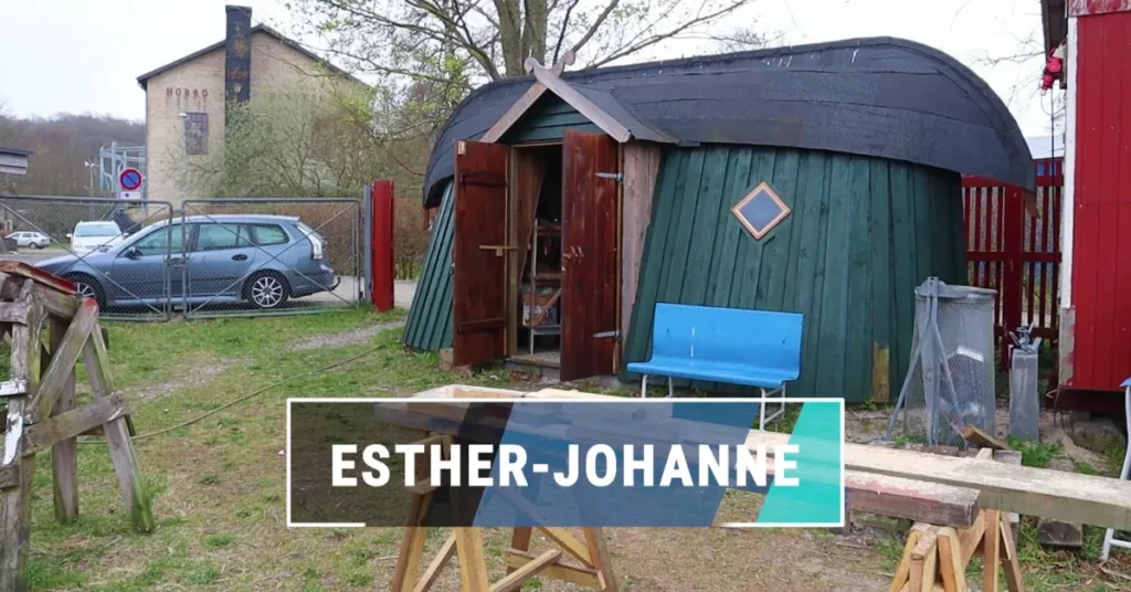 Den historiske jolle Esther-Johanne tager igen form på Hobro Værft