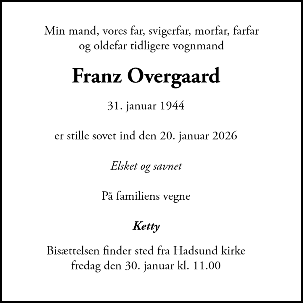Franz Overgaard 1