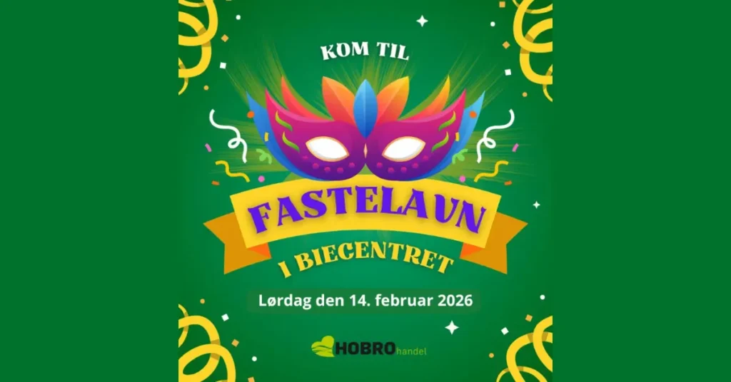Gratis fastelavn i Hobro: Slå katten af tønden og gå på raslejagt i butikkerne