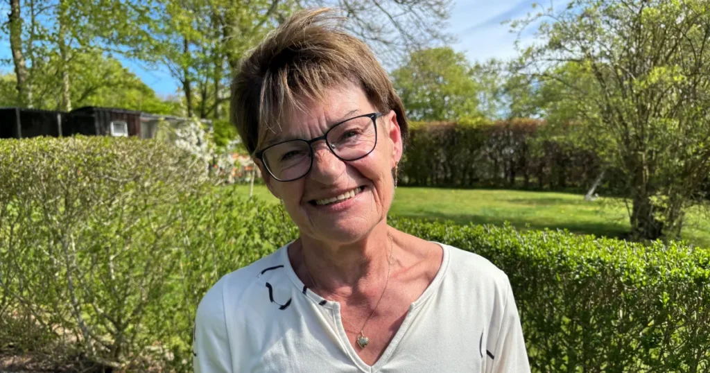 Jytte hædres med Den Kongelige Fortjenstmedalje