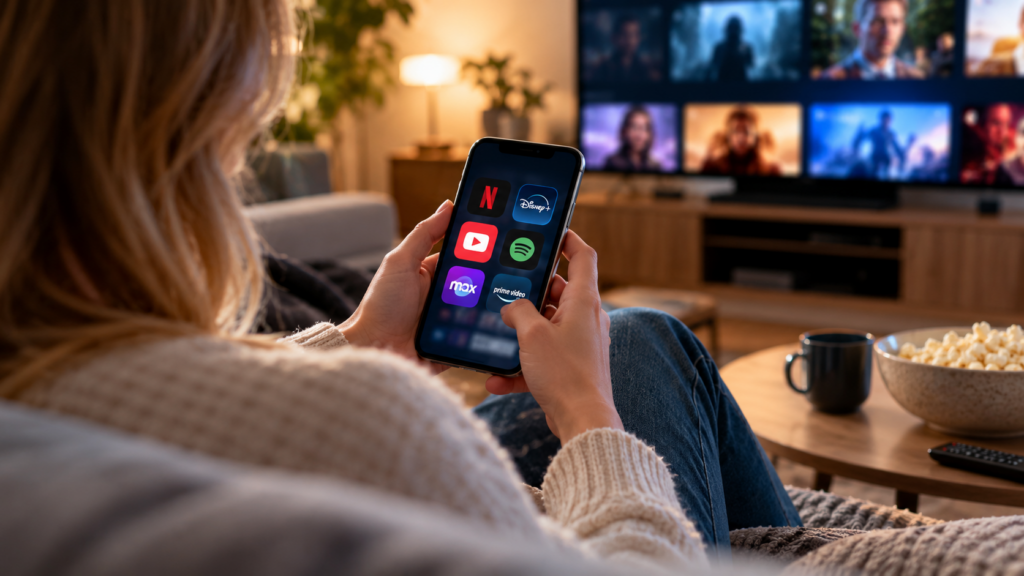 Streaming på mobilen: Så meget skal du bruge tjenesterne, før det kan betale sig