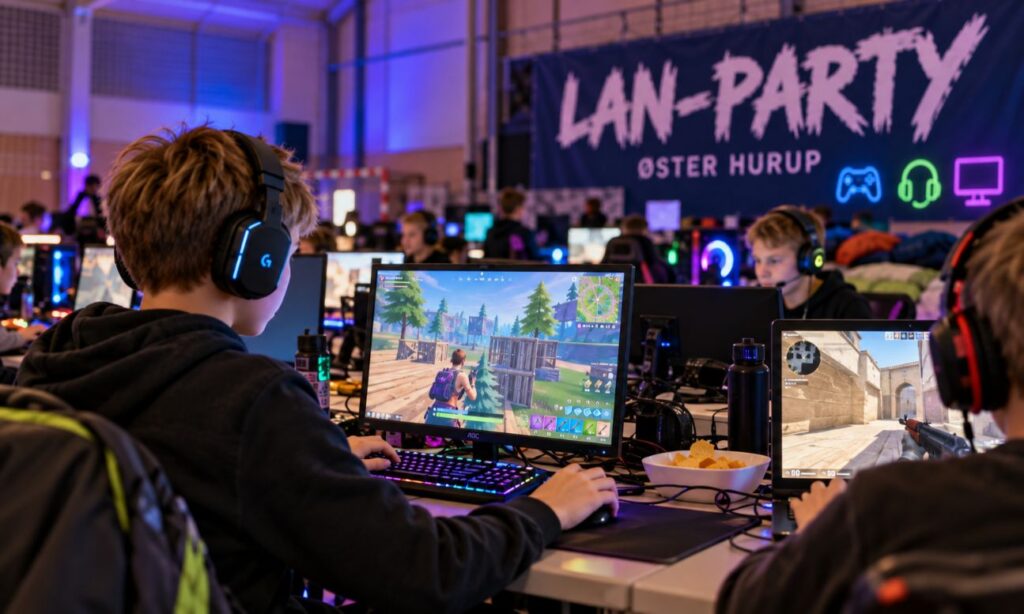 To dages gamerfest i Øster Hurup: LAN-party rykker ind i efterårsferien