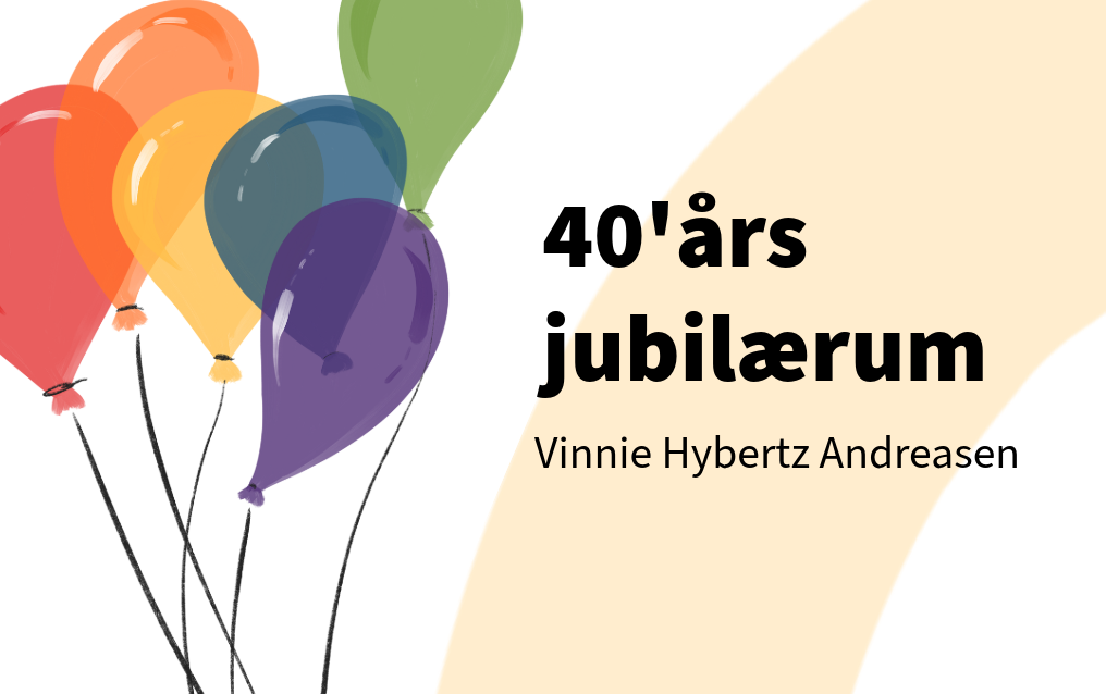 40 år hos Beierholm i Hobro: Vinnie kan fejre stort jubilæum