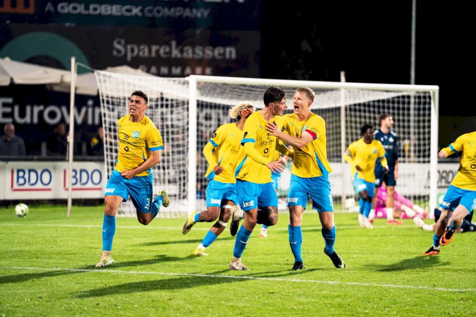 Hobro IK reddede point i sidste øjeblik efter dramatisk afslutning på DS Arena