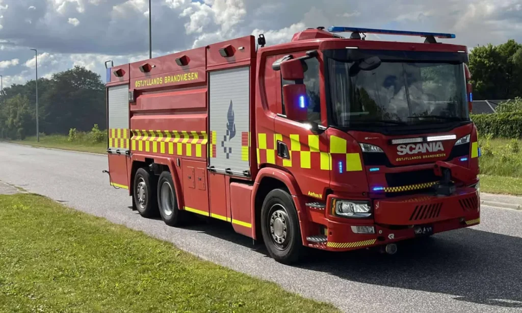 65-årig mand alvorligt forbrændt i brand på plejehjem mellem Hobro og Randers